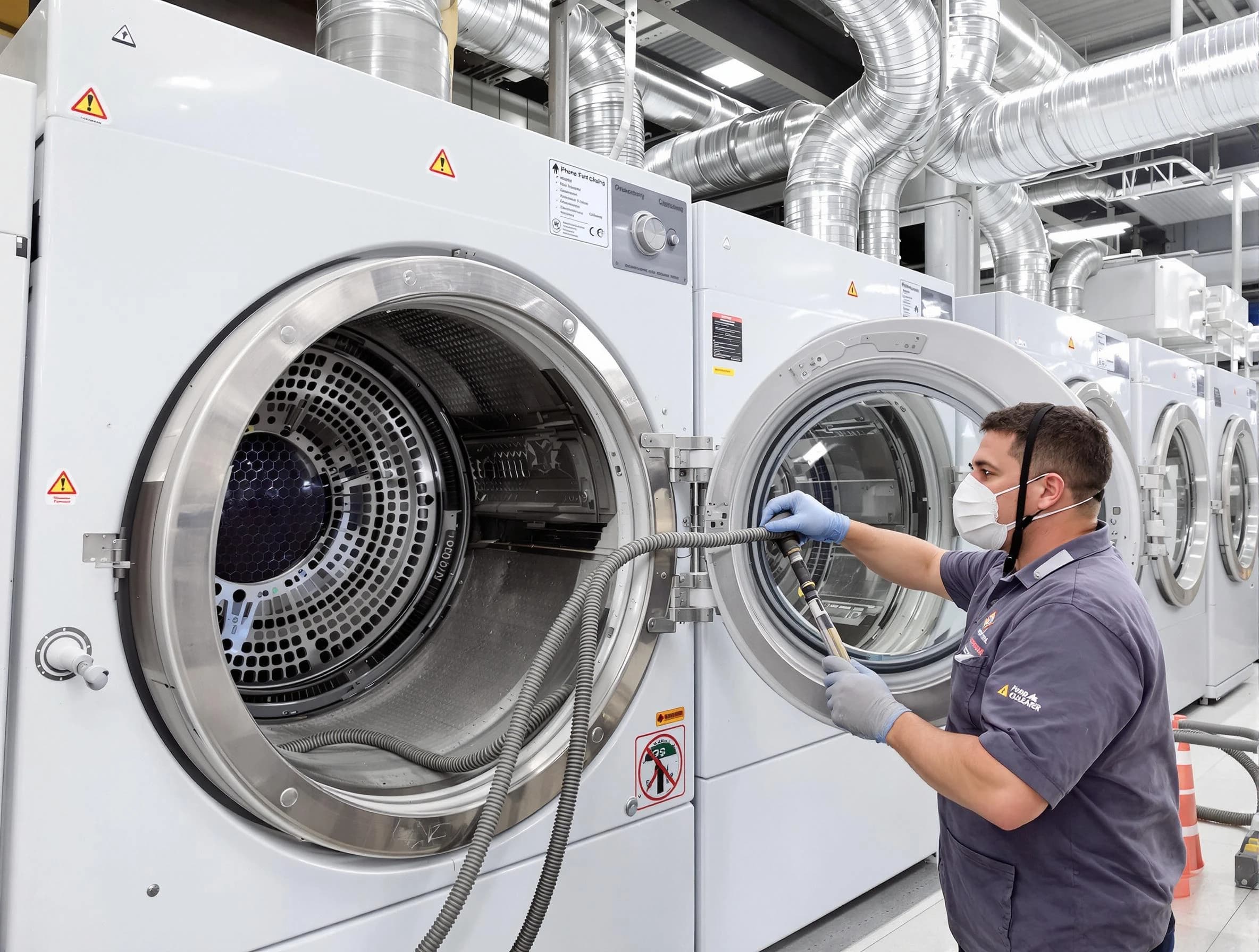 Industrial-grade dryer vent cleaning by Woburn Dryer Vent Cleaning in Woburn