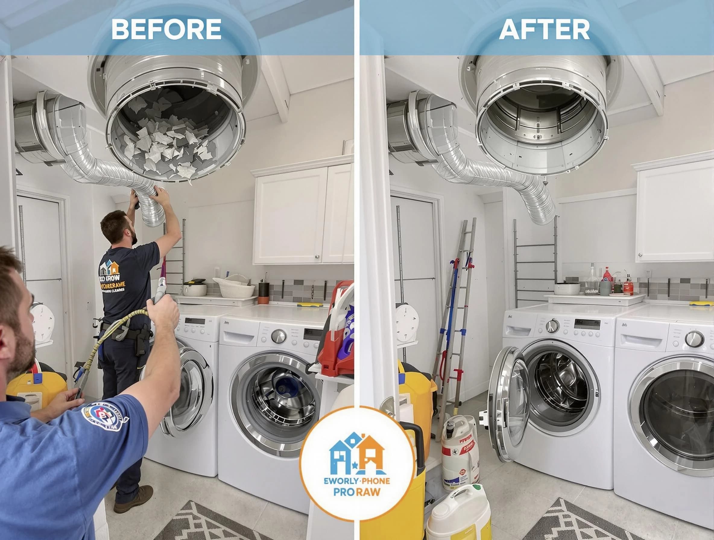 Residential dryer vent cleaning by Woburn Dryer Vent Cleaning in Woburn