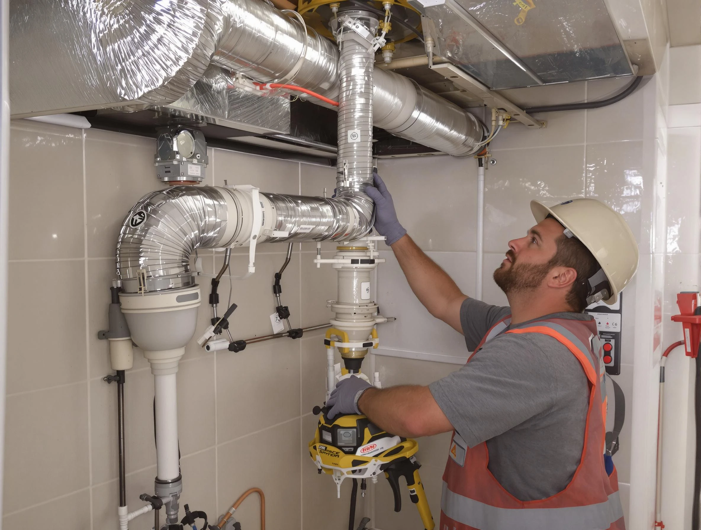 Woburn Dryer Vent Cleaning expert performing professional dryer vent repair and installation in Woburn