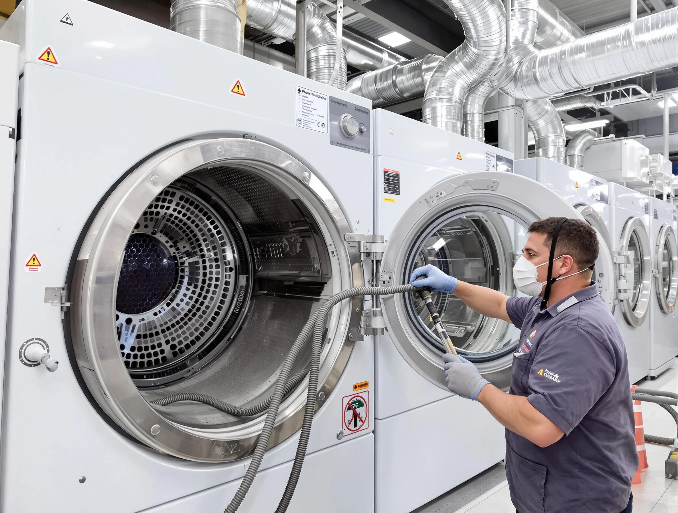 Industrial-grade dryer vent cleaning by Woburn Dryer Vent Cleaning in Woburn